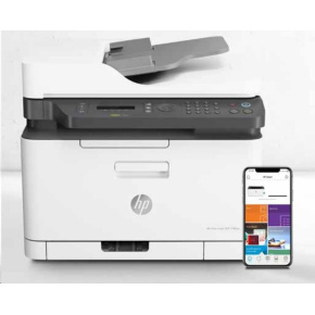 HP Color Laser MFP 179FNW (A4,18/4 ppm, USB 2.0, Ethernet, Wi-Fi, Print/Scan/Copy/Fax, ADF) HP Color Laser MFP 179FNW (A4,18/4 ppm, USB 2.0, Ethernet, Wi-Fi, Print/Scan/Copy/Fax, ADF)