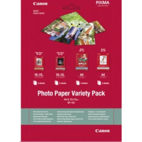 Canon PAPÍR Photo Paper Variety Pack 10x15cm VP-101