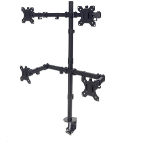 MANHATTAN Stolní držák (univerzální) pro 4 Monitory LCD, 13” až 32”, 8kg MANHATTAN Stolní držák (univerzální) pro 4 Monitory LCD, 13” až 32”, 8kg