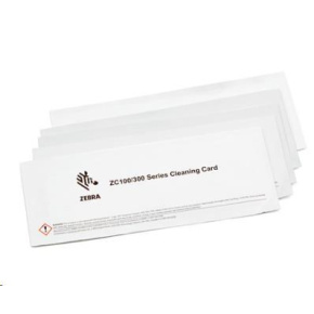 Zebra cleaning cards, 5 cards Zebra cleaning cards, 5 cards
