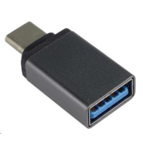 PREMIUMCORD Adapter USB 3.1 C/male - USB 3.0 A/female, metal grey, OTG PREMIUMCORD Adapter USB 3.1 C/male - USB 3.0 A/female, metal grey, OTG
