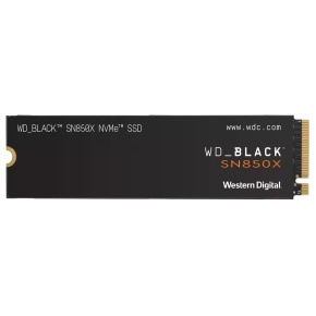 WD BLACK SSD NVMe 1TB PCIe SN850X Powered by SanDisk, Gen4, (R:7300, W:6300MB/s)