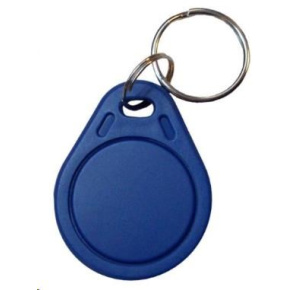 Elatec RFID Unique čip, přívěsek na klíče, 125 kHz, modrý, Standard Temic/ISO11784/785 Elatec RFID Unique čip, přívěsek na klíče, 125 kHz, modrý, Standard Temic/ISO11784/785