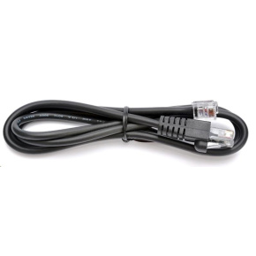 Virtuos kabel RJ12 9-12V pro pokladní zásuvku a tiskárnu/pokladnu, 1,1 m, černý Virtuos kabel RJ12 9-12V pro pokladní zásuvku a tiskárnu/pokladnu, 1,1 m, černý