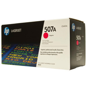 HP 507A Magenta LJ Toner Cart, CE403A (6,000 pages) HP 507A Magenta LJ Toner Cart, CE403A (6,000 pages)