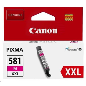 Canon CARTRIDGE CLI-581 XXL purpurová pro PIXMA TS615x, TS625x, TS635x, TR7550, TS815x (760str.) Canon CARTRIDGE CLI-581 XXL purpurová pro PIXMA TS615x, TS625x, TS635x, TR7550, TS815x (760str.)