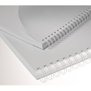 Kovové hřbety (3/1") 9,5 bílé Kovové hřbety (3/1") 9,5 bílé