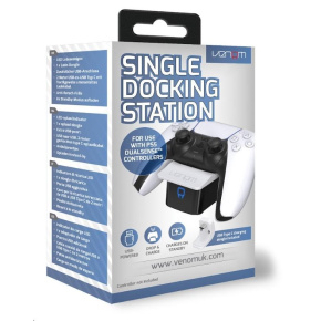 VENOM VS5000 White PS5 Single Docking Station VENOM VS5000 White PS5 Single Docking Station