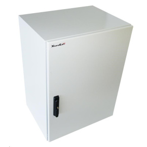 XtendLan 19" venkovní vodotěsný rozvaděč 17U 600x450, krytí IP55, nosnost 65kg, 3-bodový zámek, šedý XtendLan 19" venkovní vodotěsný rozvaděč 17U 600x450, krytí IP55, nosnost 65kg, 3-bodový zámek, šedý