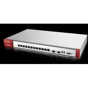 Zyxel ATP700 firewall, 12 Gigabit user-definable ports, 2*SFP, 2* USB with 1 Yr Bundle