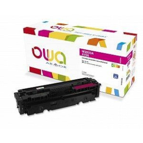OWA Armor toner pro HP Laserjet M 450, 454, 455, 470, 479, 2100 stran, W2033A, magenta/červená OWA Armor toner pro HP Laserjet M 450, 454, 455, 470, 479, 2100 stran, W2033A, magenta/červená