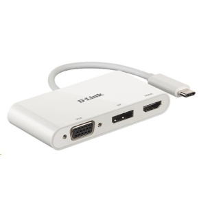 D-Link DUB-V310 3-in-1 USB-C to HDMI/VGA/DisplayPort Adapter D-Link DUB-V310 3-in-1 USB-C to HDMI/VGA/DisplayPort Adapter