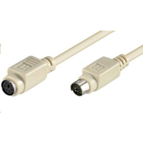 PREMIUMCORD Prodlužovací kabel PS/2(M) - PS/2(F) 3m (k PS/2 myši nebo klávesnici) PREMIUMCORD Prodlužovací kabel PS/2(M) - PS/2(F) 3m (k PS/2 myši nebo klávesnici)