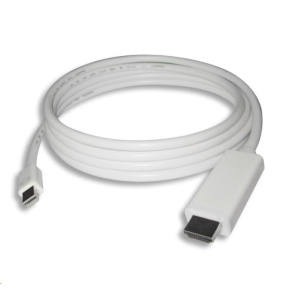 PREMIUMCORD Kabel mini DisplayPort 1.2 na HDMI 2.0, pro rozlišení 4Kx2K@60Hz, 1m PREMIUMCORD Kabel mini DisplayPort 1.2 na HDMI 2.0, pro rozlišení 4Kx2K@60Hz, 1m