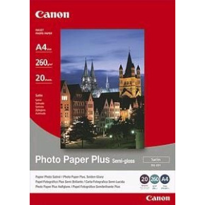 Canon fotopapír SG-201, A4, 20ks, saténový, 260g/m Canon fotopapír SG-201, A4, 20ks, saténový, 260g/m