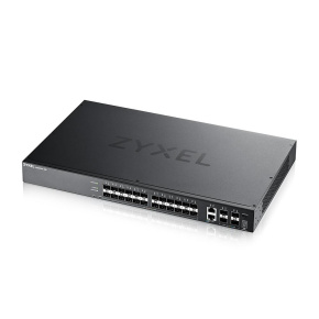 Zyxel XGS2220-30F, L3 Access Switch, 24x1G SFP, 2x10mG RJ45, 4x10G SFP+ Uplink, incl. 1 yr NebulaFlex Pro Zyxel XGS2220-30F, L3 Access Switch, 24x1G SFP, 2x10mG RJ45, 4x10G SFP+ Uplink, incl. 1 yr NebulaFlex Pro