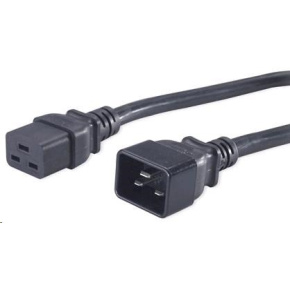 PREMIUMCORD Kabel napájecí 230V/16A prodlužovací 3m (konektory IEC 320 C19 - IEC 320 C20) PREMIUMCORD Kabel napájecí 230V/16A prodlužovací 3m (konektory IEC 320 C19 - IEC 320 C20)