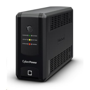 CyberPower UT GreenPower Series UPS 850VA/425W, české zásuvky CyberPower UT GreenPower Series UPS 850VA/425W, české zásuvky