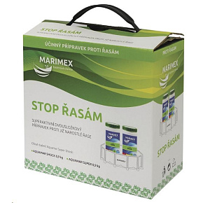 Marimex Super Chlor Šok 2x 0,9 kg - bazénová chemie - ŘASY