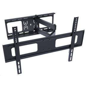 CONNECT IT Nástěnný držák TV T3BK s dvojitým ramenem, naklápěcí (±10/20°/±90°, 37" - 70", max. 50kg), černá