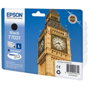 EPSON Ink čer WorkForce-4000/4500 - Black L-1200str. (24 ml) EPSON Ink čer WorkForce-4000/4500 - Black L-1200str. (24 ml)