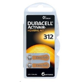 Duracell DA 312 P6 Easy Tab 6pack