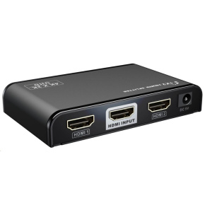 PREMIUMCORD HDMI 2.0 splitter 1-2 porty, 4K x 2K/60Hz, FULL HD, 3D, černý PREMIUMCORD HDMI 2.0 splitter 1-2 porty, 4K x 2K/60Hz, FULL HD, 3D, černý
