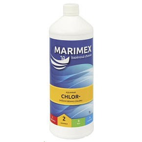 Marimex Chlor mínus 1 l - bazénová chemie - DEZINFEKCE