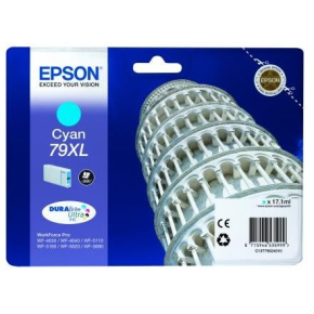EPSON Ink bar WF-5xxx Series Ink Cartridge "Pisa" 79 XL Cyan (17,1 ml) (2.000 str.)