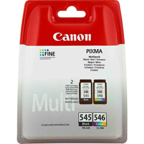 Canon CARTRIDGE PG-545/CL-546 PVP pro PIXMA TR455x, MG2x50, MG255xS, TS205, TS305, TS335x (180 str.) Canon CARTRIDGE PG-545/CL-546 PVP pro PIXMA TR455x, MG2x50, MG255xS, TS205, TS305, TS335x (180 str.)