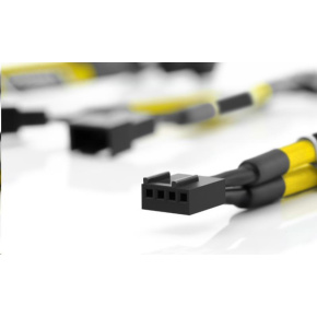 NOCTUA Rozdrojka NA-SYC1, 3x, 4-pin ventilátor, žlutá