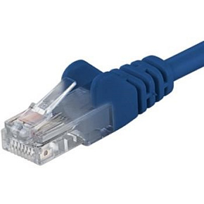 PremiumCord Patch kabel UTP RJ45-RJ45 CAT6 3m modrá PremiumCord Patch kabel UTP RJ45-RJ45 CAT6 3m modrá