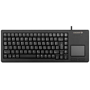 CHERRY klávesnice G84-5500, touchpad, ultralehká, USB, EU, černá CHERRY klávesnice G84-5500, touchpad, ultralehká, USB, EU, černá