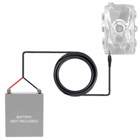EVOLVEO StrongVision kabel pro připojení externího zdroje napájení EVOLVEO StrongVision kabel pro připojení externího zdroje napájení