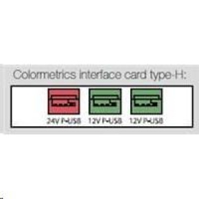 Colormetrics interface card, type-H Colormetrics interface card, type-H