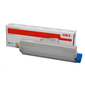 OKI Žlutý toner do C822 (7 300 stránek) OKI Žlutý toner do C822 (7 300 stránek)