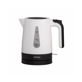 Orava VK-2015 rychlovarná konvice, 1200 W, 1.2 l, automatické vypnutí, bílá / černá