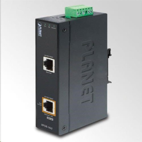 Planet IPOE-162 napájení po ethernetu IEEE802.3at, 30W, Gigabit, DIN, IP30, -40 až 75 C Planet IPOE-162 napájení po ethernetu IEEE802.3at, 30W, Gigabit, DIN, IP30, -40 až 75 C