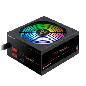 CHIEFTEC zdroj Photon Gold, GDP-750C-RGB, 750W, ATX-12V V.2.3/EPS-12V, PS-2, 14cm RGB fan, >90%