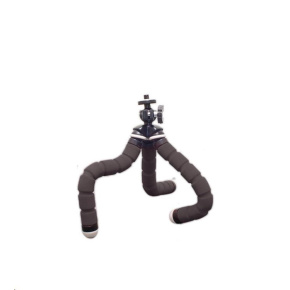 Braun Ministativ FLEXI 2 (18 cm, 56 g, max.0,3kg, kulová hlava, černý) Braun Ministativ FLEXI 2 (18 cm, 56 g, max.0,3kg, kulová hlava, černý)