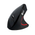C-TECH myš VEM-09C, vertikální, 6 tlačítek, černá, USB