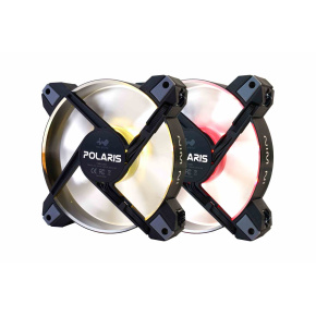 IN WIN ventilátor Polaris RGB Aluminium (single pack)