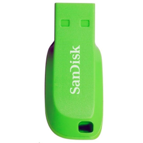 SanDisk Flash Disk 32GB Cruzer Blade, USB 2.0, zelená SanDisk Flash Disk 32GB Cruzer Blade, USB 2.0, zelená