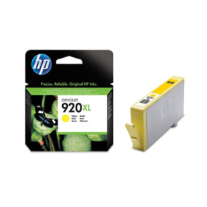 HP 920XL Yellow Ink Cart, 6 ml, CD974AE (700 pages) HP 920XL Yellow Ink Cart, 6 ml, CD974AE (700 pages)