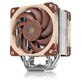 NOCTUA Chladič CPU NH-U12A, 2x 120mm, LGA1851, AM5, hnědá/stříbrná