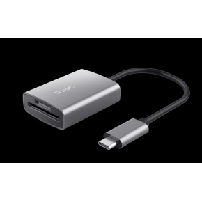 TRUST čtečka paměťových karet DALYX Fast, externí, USB-C, 8cm TRUST čtečka paměťových karet DALYX Fast, externí, USB-C, 8cm
