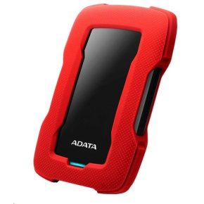 ADATA Externí HDD 2TB 2,5" USB 3.1 HD330, RED COLOR BOX, červený (gumový, nárazu odolný) ADATA Externí HDD 2TB 2,5" USB 3.1 HD330, RED COLOR BOX, červený (gumový, nárazu odolný)