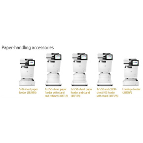 HP LaserJet 1x550 Stand - Skříňka tiskárny + zásobník na 1x550 listů pro LJ M632, M631, E62655, E62665 HP LaserJet 1x550 Stand - Skříňka tiskárny + zásobník na 1x550 listů pro LJ M632, M631, E62655, E62665