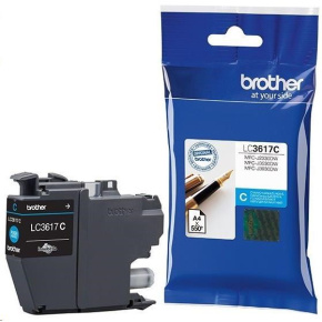 BROTHER INK LC-3617C azurový, cyan - 550stran, J2330, J3530, J3930 BROTHER INK LC-3617C azurový, cyan - 550stran, J2330, J3530, J3930