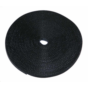 Stahovací pásek (oboustranný suchý zip) na kabeláž, šířka 10mm, délka 20m
